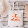 San Francisco Lovers Skyline Retro Baseball Heartbeat Men Canvas Tote Bag San Francisco Lovers Skyline Retro Baseball Heartbeat Men Canvas Tote Bag