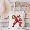 Santa Playing Baseball Baseball Lover Baseballer Xmas Canvas Tote Bag Santa Playing Baseball Baseball Lover Baseballer Xmas Canvas Tote Bag