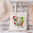 Santa Sports Ice Baseball Christmas Xmas Pajama Kid Men Boys Canvas Tote Bag