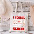 I Scored 6733 100th Days Of School Baseball Six Seven Meme Canvas Tote Bag I Scored 6733 100th Days Of School Baseball Six Seven Meme Canvas Tote Bag