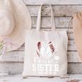 Senior Sister Class Of 2026 Baseball Graduation Heart Canvas Tote Bag Senior Sister Class Of 2026 Baseball Graduation Heart Canvas Tote Bag