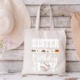 Sister Of The Birthday Boy Baseball Bday Family Canvas Tote Bag