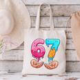 Six Seven 6-7 Baseball Ice Cream Drip 67 Meme Hands Canvas Tote Bag