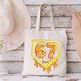 Six Seven 67 Meme Gen Alpha Slang Baseball 101 Canvas Tote Bag