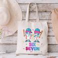 Six Seven Baseball Ice Cream Drip 6 7 Meme Gen Alpha Slang Canvas Tote Bag Six Seven Baseball Ice Cream Drip 6 7 Meme Gen Alpha Slang Canvas Tote Bag