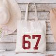 Six Seven Meme Boys Girls Kids 67 Baseball Jersey Canvas Tote Bag