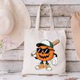 Spooky Jack O Lantern Baseball Halloween Costumes Boys Canvas Tote Bag Spooky Jack O Lantern Baseball Halloween Costumes Boys Canvas Tote Bag