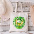 St Patrick Day Baseball Drip Ice Cream Baseball Home Plate Canvas Tote Bag St Patrick Day Baseball Drip Ice Cream Baseball Home Plate Canvas Tote Bag