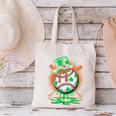 St Patrick Day Baseball Drip Ice Cream Kids Boys Men Canvas Tote Bag