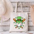 St Patricks Day Baseball Drip Ice Cream Baseball Home Plate Canvas Tote Bag St Patricks Day Baseball Drip Ice Cream Baseball Home Plate Canvas Tote Bag