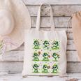 St Patricks Day Baseball Ice Cream Boys Baseball Player Canvas Tote Bag