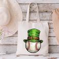 St Patricks Day Baseball Player Leprechaun Hat Men Boys Kids Canvas Tote Bag