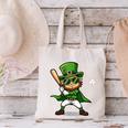 St Patrick’s Day Leprechaun Baseball Irish Graphic Canvas Tote Bag
