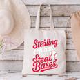 Stealing Hearts Like I Steal Bases Cute Baseball Boys Canvas Tote Bag Stealing Hearts Like I Steal Bases Cute Baseball Boys Canvas Tote Bag