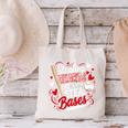 Stealing Hearts Like I Steal Bases Softball Baseball Batter Canvas Tote Bag