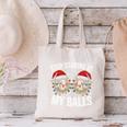 Stop Staring At My Balls Comedy Christmas Baseball Canvas Tote Bag