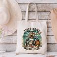 Tired Mom's Baseball Club Surviving On Snacks And Home Runs Canvas Tote Bag Tired Mom's Baseball Club Surviving On Snacks And Home Runs Canvas Tote Bag