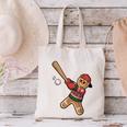 Ugly Christmas Sweater Gingerbread Baseball Toddler Kids Canvas Tote Bag Ugly Christmas Sweater Gingerbread Baseball Toddler Kids Canvas Tote Bag