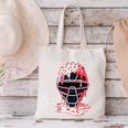 Valentine Baseball Catcher Mask Ice Cream Drip Tee For Boys Canvas Tote Bag Valentine Baseball Catcher Mask Ice Cream Drip Tee For Boys Canvas Tote Bag
