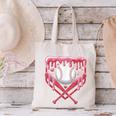 Valentines Baseball Boys Ice Cream Drip Heart Youth Kids Canvas Tote Bag Valentines Baseball Boys Ice Cream Drip Heart Youth Kids Canvas Tote Bag