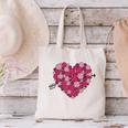 Valentine's Day Baseball Heart Softball Player Sports Lover Canvas Tote Bag Valentine's Day Baseball Heart Softball Player Sports Lover Canvas Tote Bag