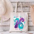 Vintage Baseball 76 Number Canvas Tote Bag