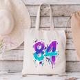 Vintage Baseball 84 Number Canvas Tote Bag Vintage Baseball 84 Number Canvas Tote Bag