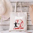 Vintage Baseball Catcher Boys Go Ahead Run I Dare You Canvas Tote Bag Vintage Baseball Catcher Boys Go Ahead Run I Dare You Canvas Tote Bag
