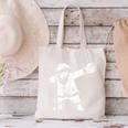 Vintage Dabbing Santa Christmas Baseball Xmas Costume Canvas Tote Bag