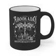 A Book A Day Dragon Bookish Book Club Fantasy Book Lover Graphic Print Coffee Mug A Book A Day Dragon Bookish Book Club Fantasy Book Lover Graphic Print Coffee Mug
