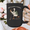 Off To Grow Reader Silly Goose School Librarian Book Lover Graphic Print Coffee Mug Off To Grow Reader Silly Goose School Librarian Book Lover Graphic Print Coffee Mug