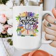 Unearth A Story Reading Book Summer Book Lover Graphic Print Coffee Mug