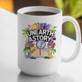 Unearth A Story Reading Book Summer Book Lover Graphic Print Coffee Mug