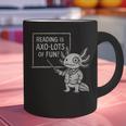 Axolotl Reading Is AXO-Lots Of Fun Book Lover Graphic Print Coffee Mug