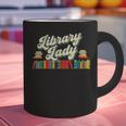 Library Lady School Librarian Cataloger Books Book Lover Graphic Print Coffee Mug