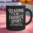 Reading Is My Favorite Sport Book Lover Graphic Print Coffee Mug Reading Is My Favorite Sport Book Lover Graphic Print Coffee Mug