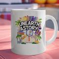 Unearth A Story Reading Book Summer Book Lover Graphic Print Coffee Mug