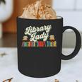 Library Lady School Librarian Cataloger Books Book Lover Graphic Print Coffee Mug