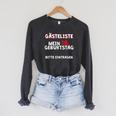 18th Birthday Guest List Guest Book Years T-Shirt Raglan Sleeve Sweatshirt Dark Grey Heather