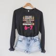 6 7 Meme Book Lover Teachers Bookish Men Women Kids Raglan Sleeve Sweatshirt Dark Grey Heather