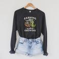 Alligator Book Lover Reading Pun Bookish Humor Vibes Raglan Sleeve Sweatshirt Dark Grey Heather Alligator Book Lover Reading Pun Bookish Humor Vibes Raglan Sleeve Sweatshirt Dark Grey Heather