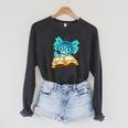 Axolotl Read Book Ambystoma Mexicanum Mexican Walking Fish Raglan Sleeve Sweatshirt Dark Grey Heather
