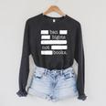 Ban Bigots Not Books Raglan Sleeve Sweatshirt Dark Grey Heather