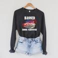 BANNED BOOKS Raglan Sleeve Sweatshirt Dark Grey Heather BANNED BOOKS Raglan Sleeve Sweatshirt Dark Grey Heather