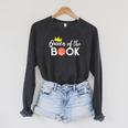 Basketball Scorebook Keeper Tshirt Scoring Queen Of The Book Raglan Sleeve Sweatshirt Dark Grey Heather