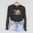 Book Cat Lover Reading Read Books Raglan Sleeve Sweatshirt Dark Grey Heather Book Cat Lover Reading Read Books Raglan Sleeve Sweatshirt Dark Grey Heather