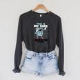 This Is My Book Character Costume Reading Book Lover Raglan Sleeve Sweatshirt Dark Grey Heather