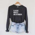 Book Club Organizer Meme Quote Raglan Sleeve Sweatshirt Dark Grey Heather