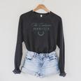 Graphic Book Club Sweatshirt Raglan Sleeve Sweatshirt Dark Grey Heather