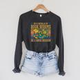 Book Dragon Kids Bookworm Raglan Sleeve Sweatshirt Dark Grey Heather